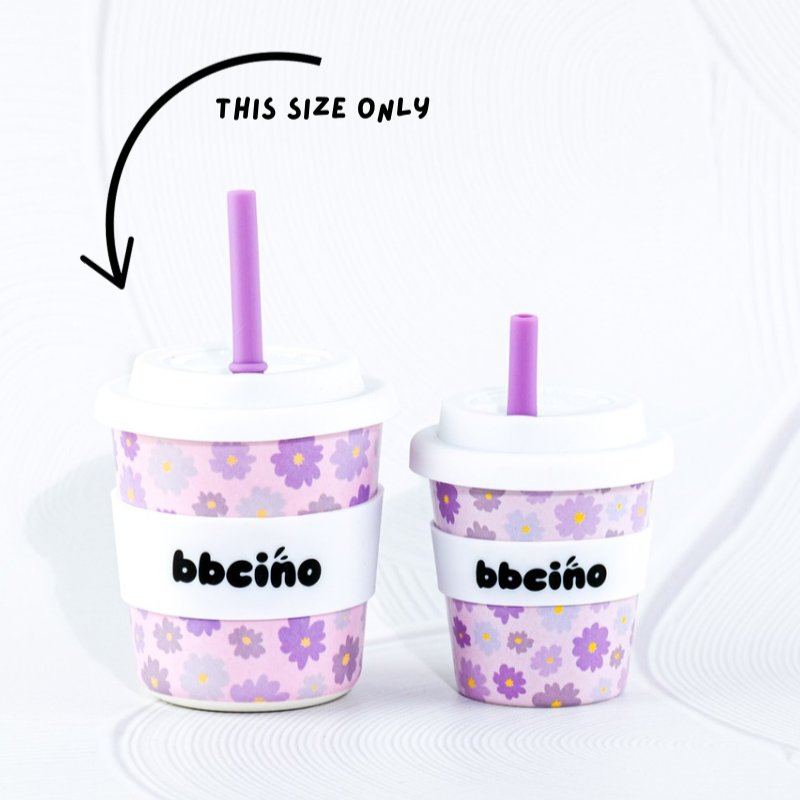 Reusable BambinoCino Bamboo Cup Blossom (240ml)