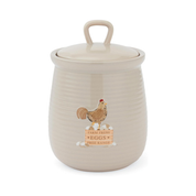 Farm Fresh Eggs Canister Hen House Lane