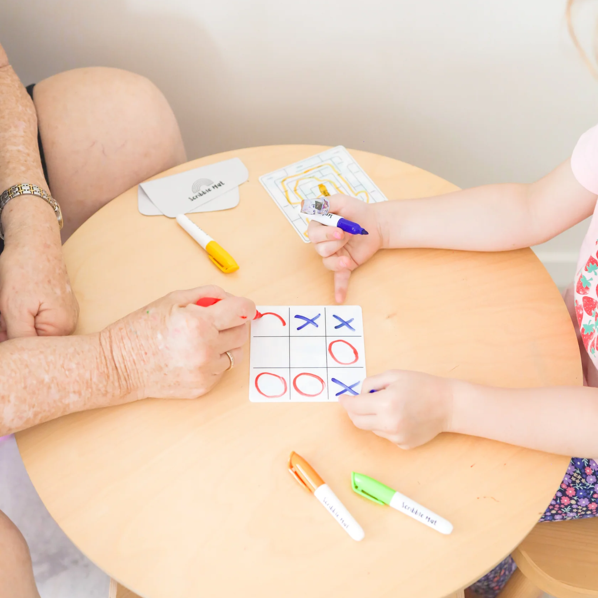 The Tinies Reusable Colouring Coasters
