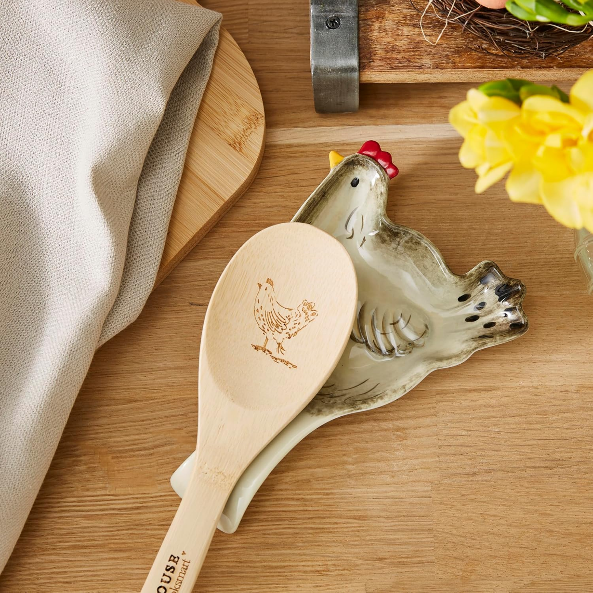 Large Spoon Rest Hen House Lane