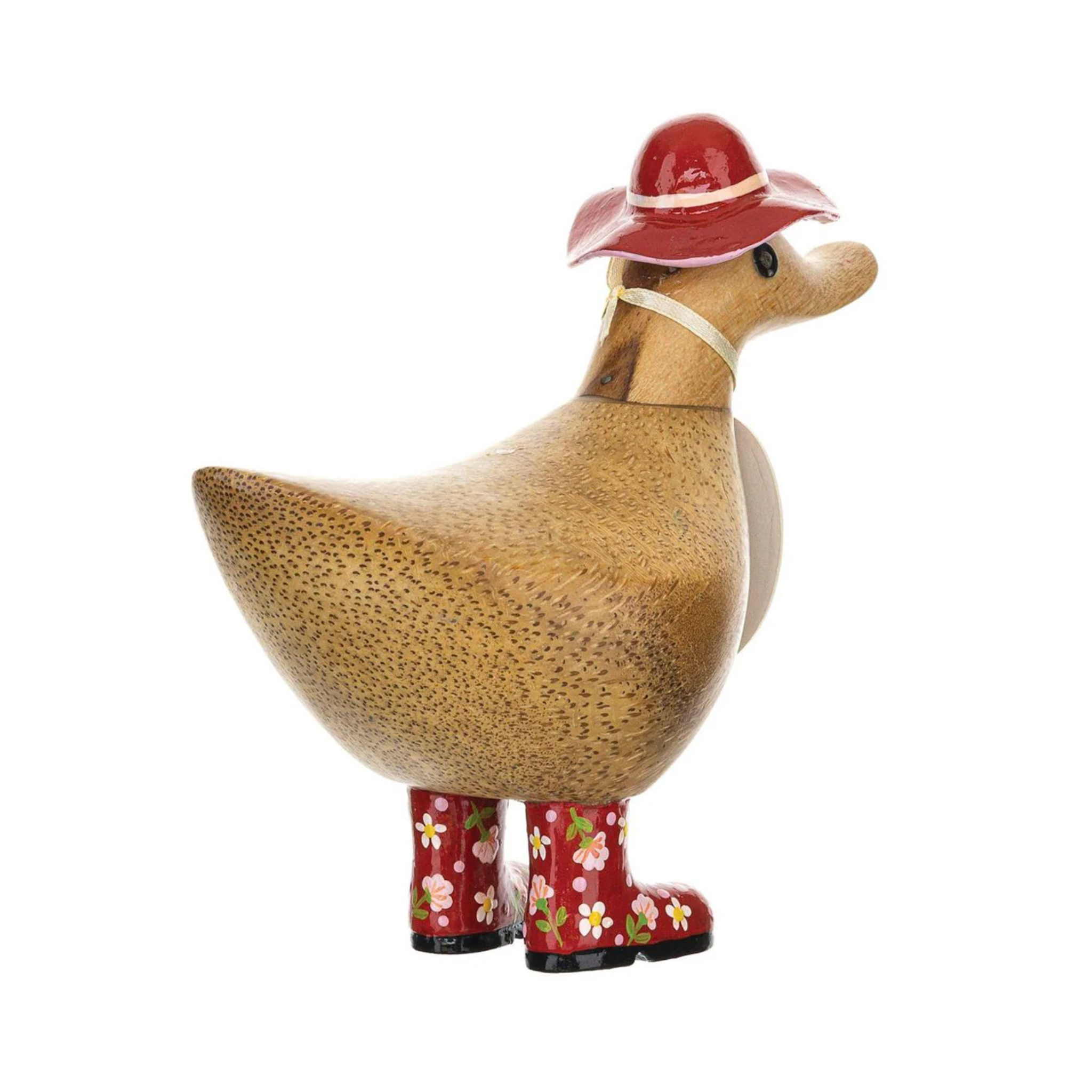 Floral Hat & Boots Ducky Red 2.0
