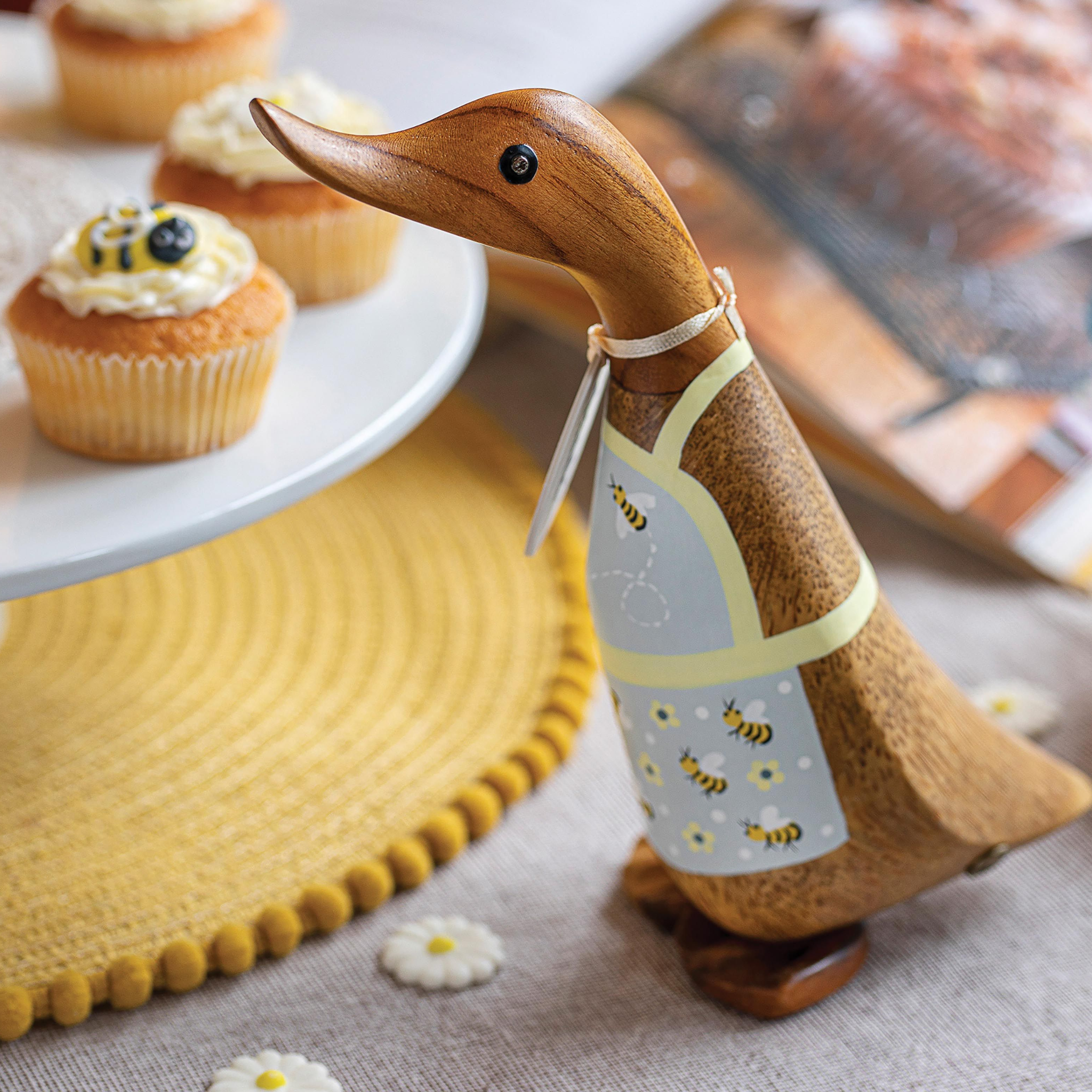 Buzzy Apron Duckling Grey