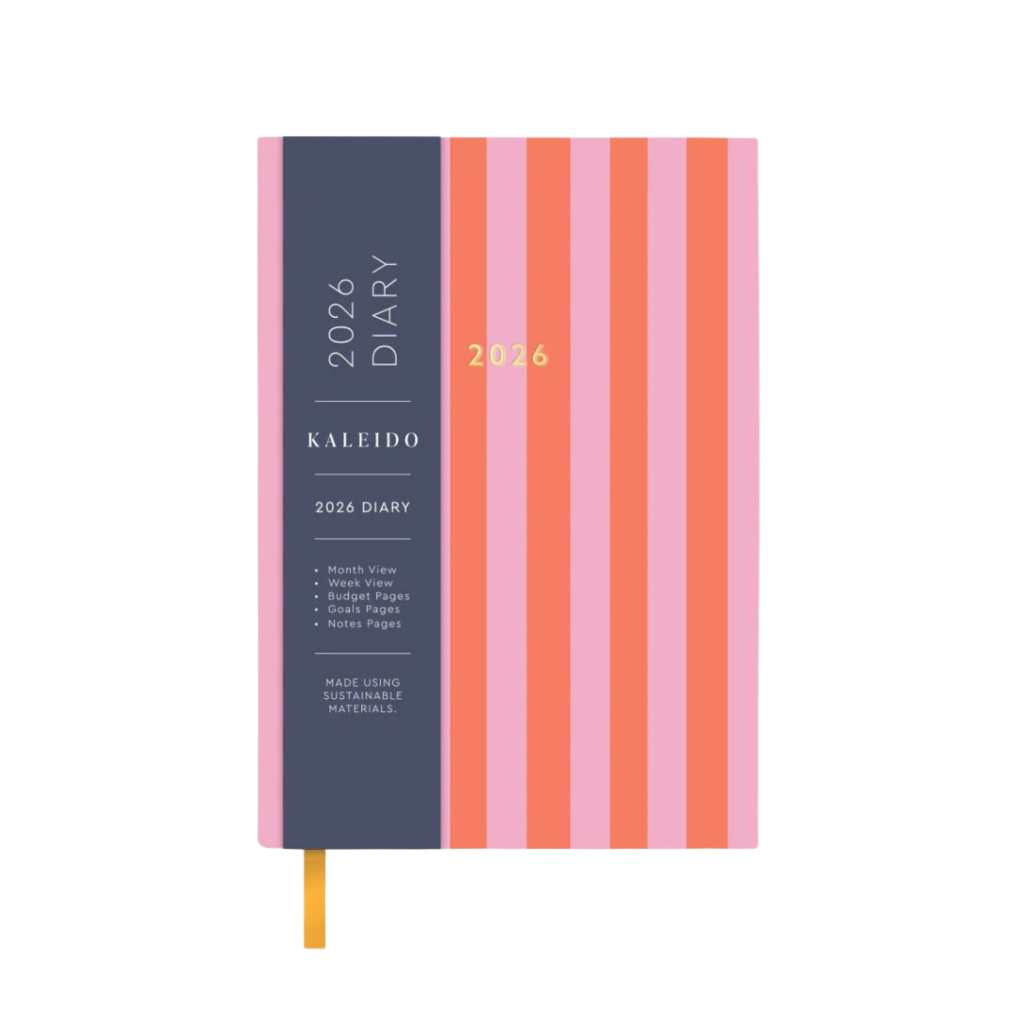A6 2026 Diary Candy Stripe