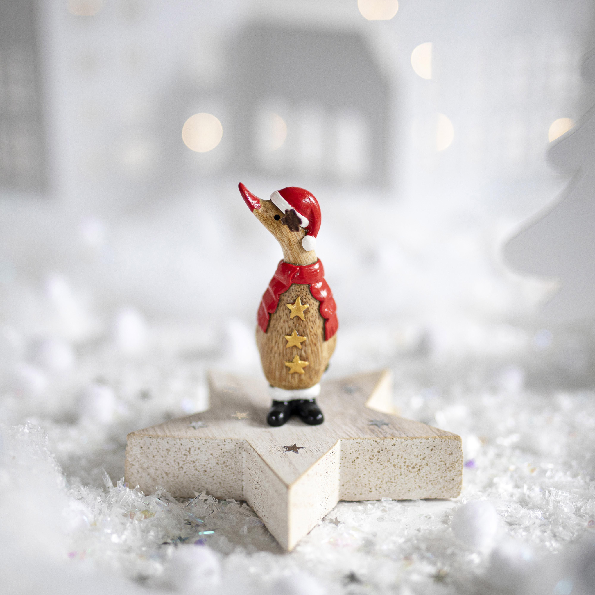 Traditional Christmas Dinky Duck Reindeer