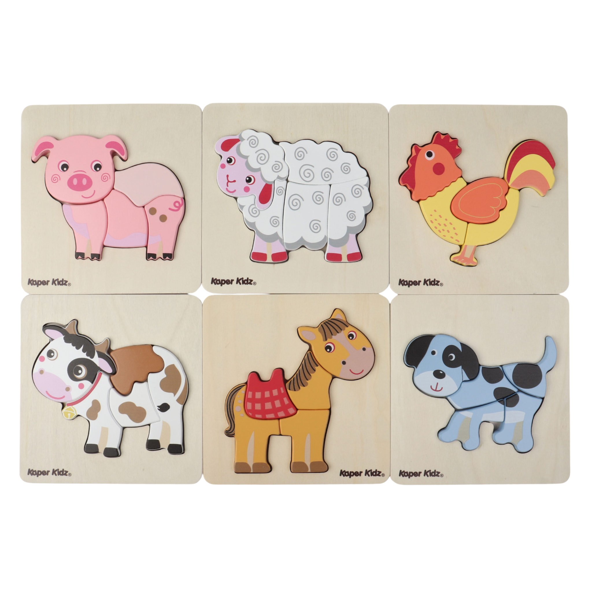 Farm Chunky Puzzle Pig