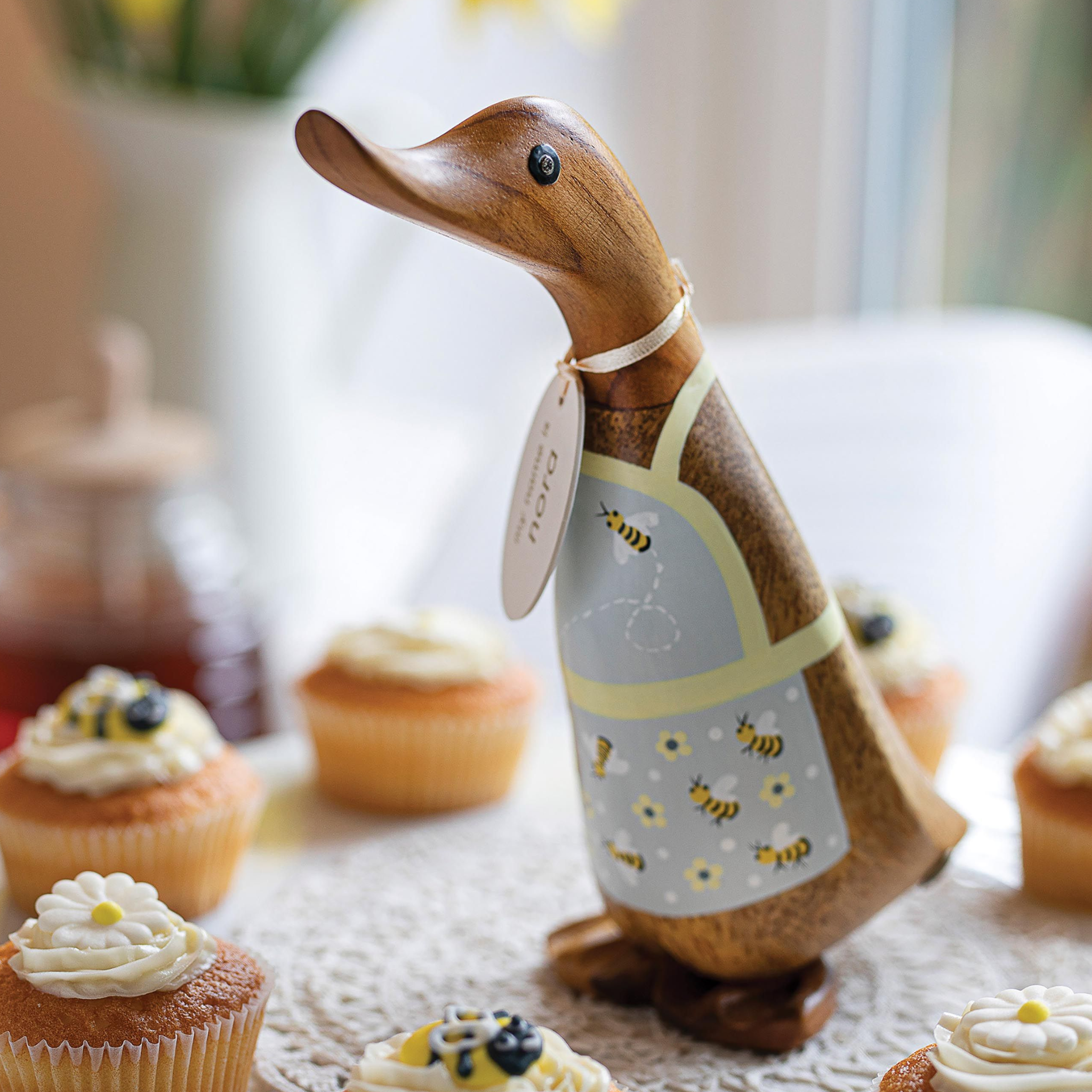 Buzzy Apron Duckling Grey