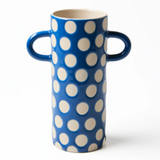 Griffe Blue Spot Bud Vase