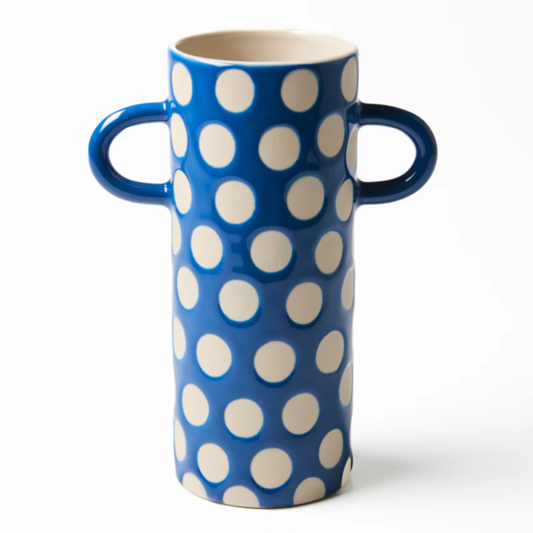 Griffe Blue Spot Bud Vase