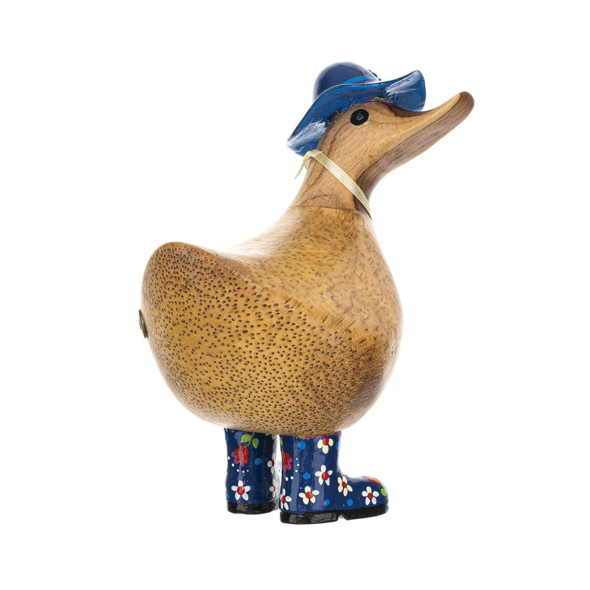 Floral Hat & Boots Ducky Blue 2.0