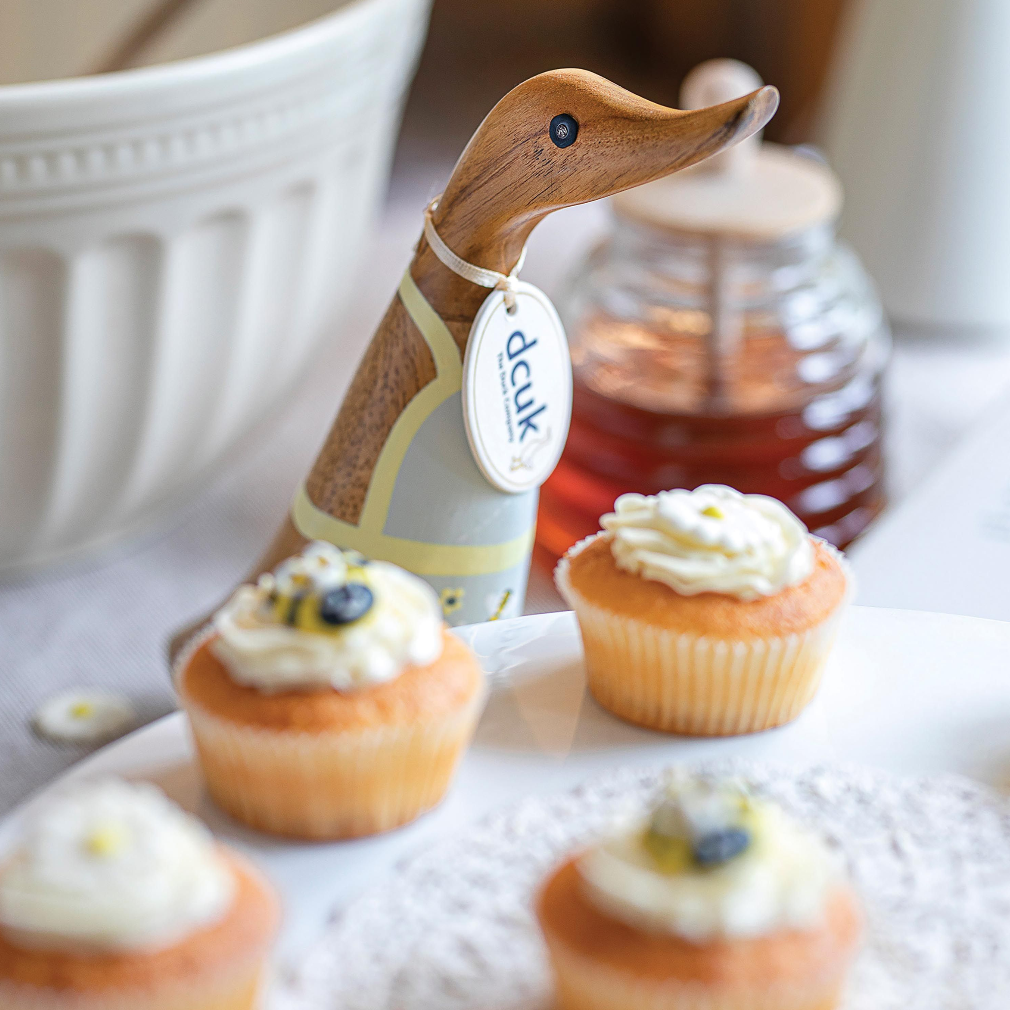 Buzzy Apron Duckling Grey