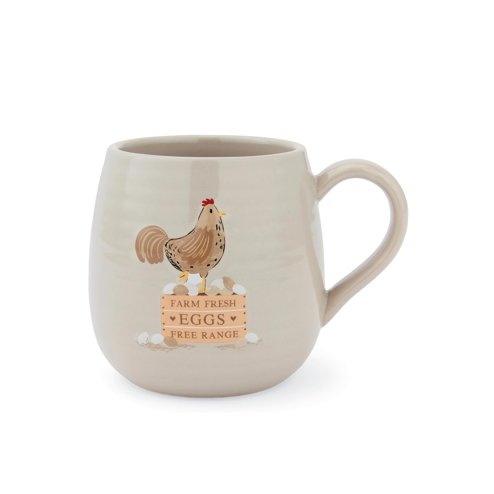 Farm Fresh Eggs Belly Mug Hen House Lane