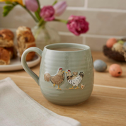 Happy Family Belly Mug Hen House Lane