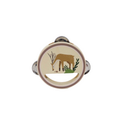 Calm & Breezy Woodland Wooden Tambourine Deer