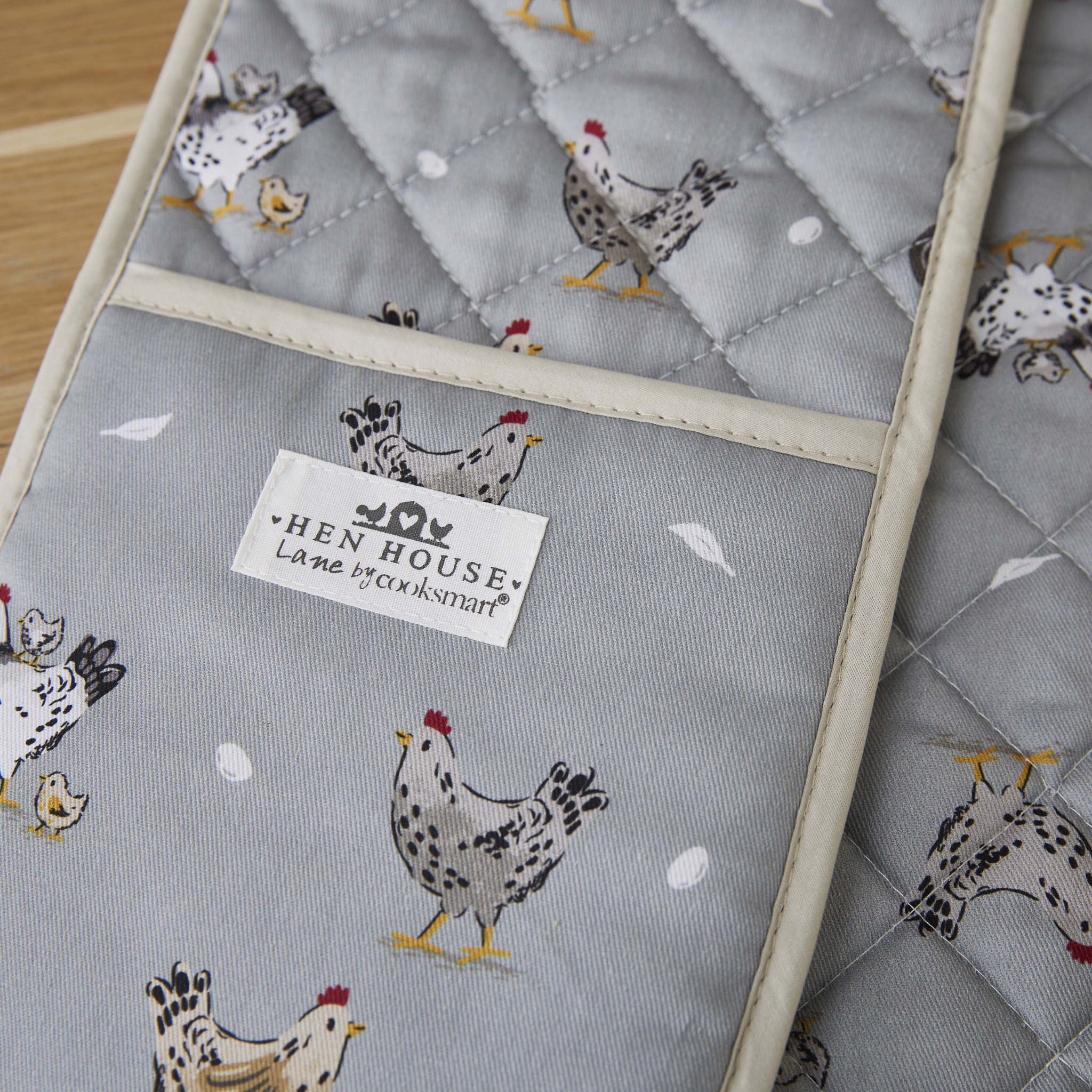 Double Oven Glove Hen House Lane