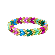 Pinks Arrow Tile Bracelet