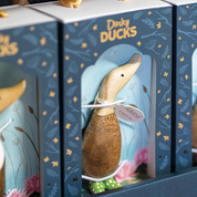 Spotty Boots Dinky Ducks Red