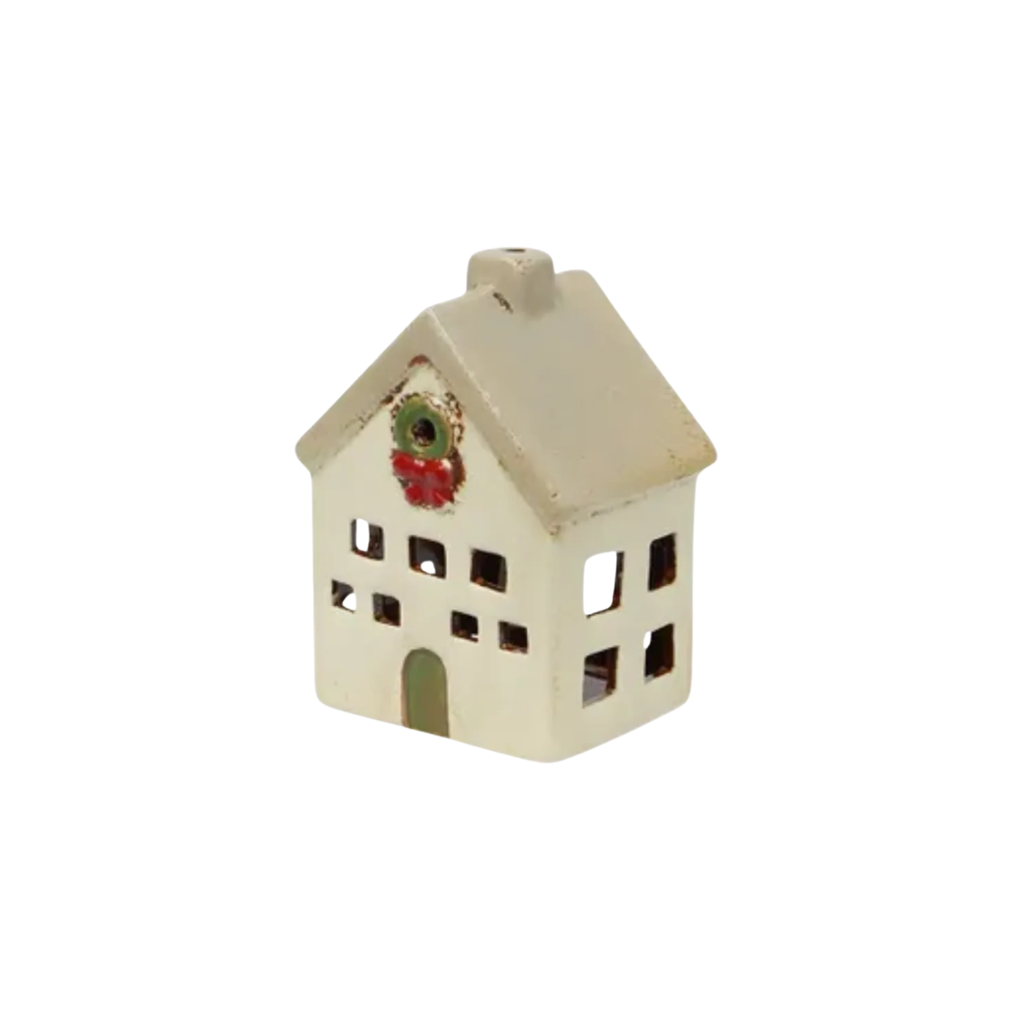 Alsace Tea Light Villa Christmas Stone