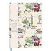 A5 Soft Cloth Cover Daily Planner Billie Goes To London