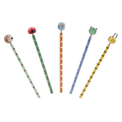 Wooden Spring Insect Multi Coloured Pencils