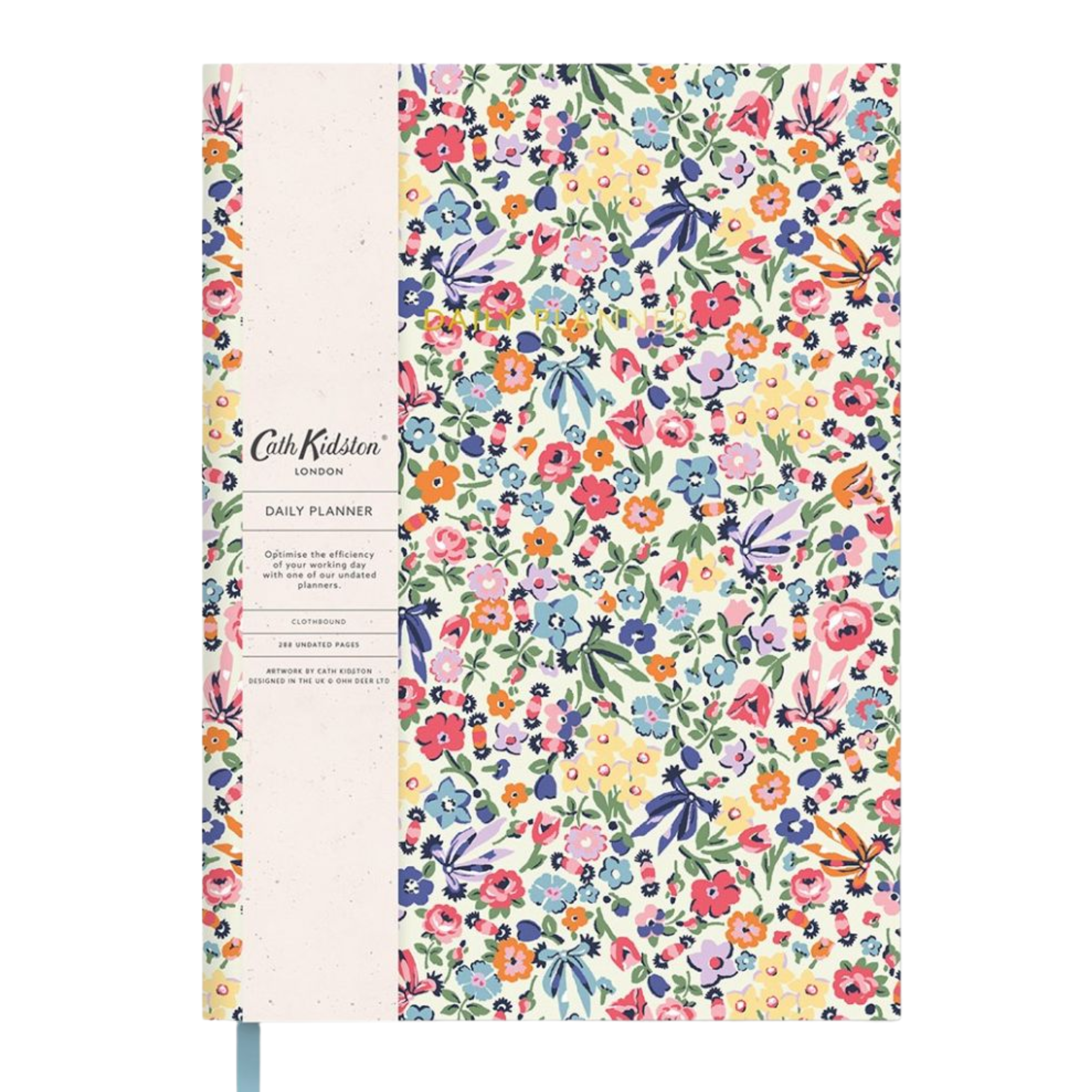 A5 Soft Cloth Cover Daily Planner Spring Floral