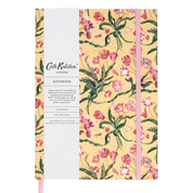 A5 Hard Cloth Cover Notebook Floral Fancy
