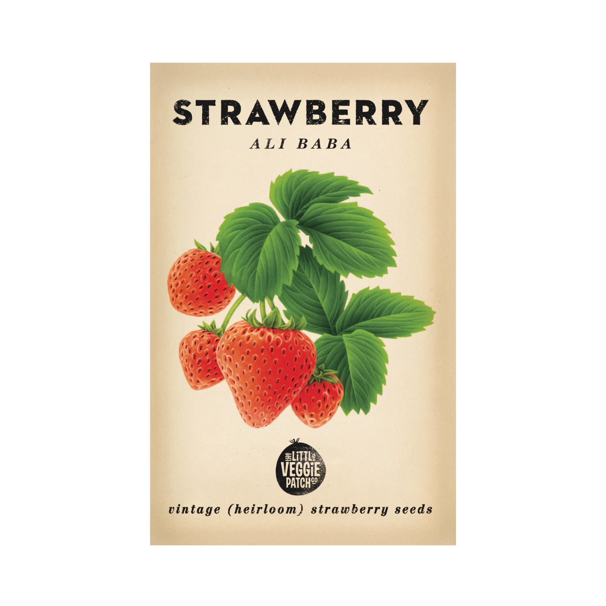 strawberry seeds green Strawberry 'Ali Baba' Heirloom Seeds – Speckled Hen Store