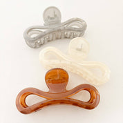 Candice Hair Claw Clip Cream