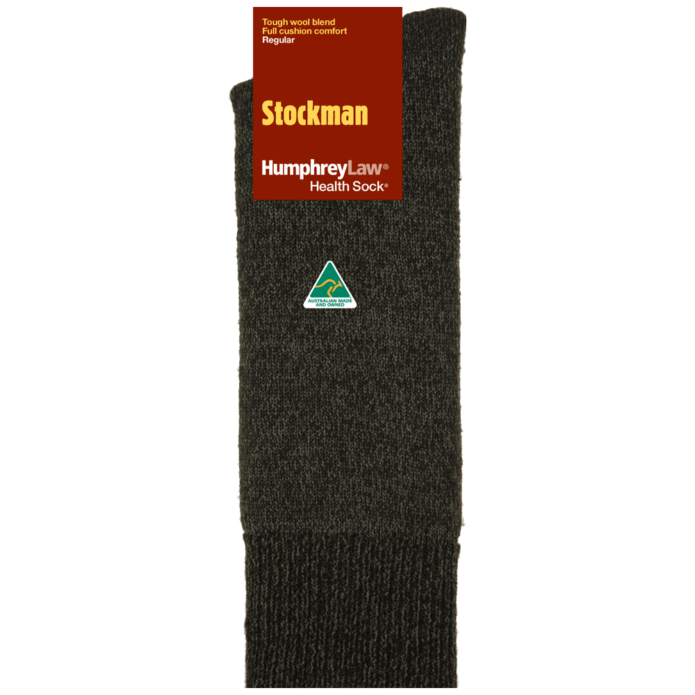 Stockman Health Sock Chocolate & Sage