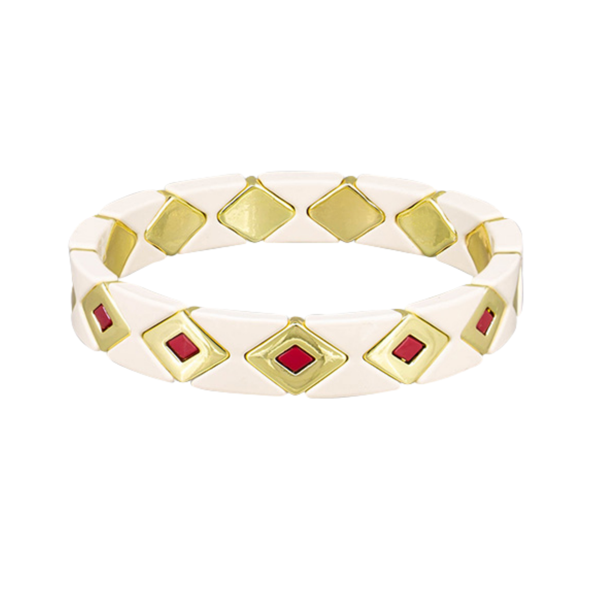 Ivory Triangle Bracelet