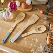 Set Of 3 Bamboo Utensils Hen House Lane