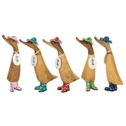 Floral Hat & Boots Duckling Green 2.0