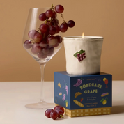 Bistro Candle Bordeaux Grape 8oz