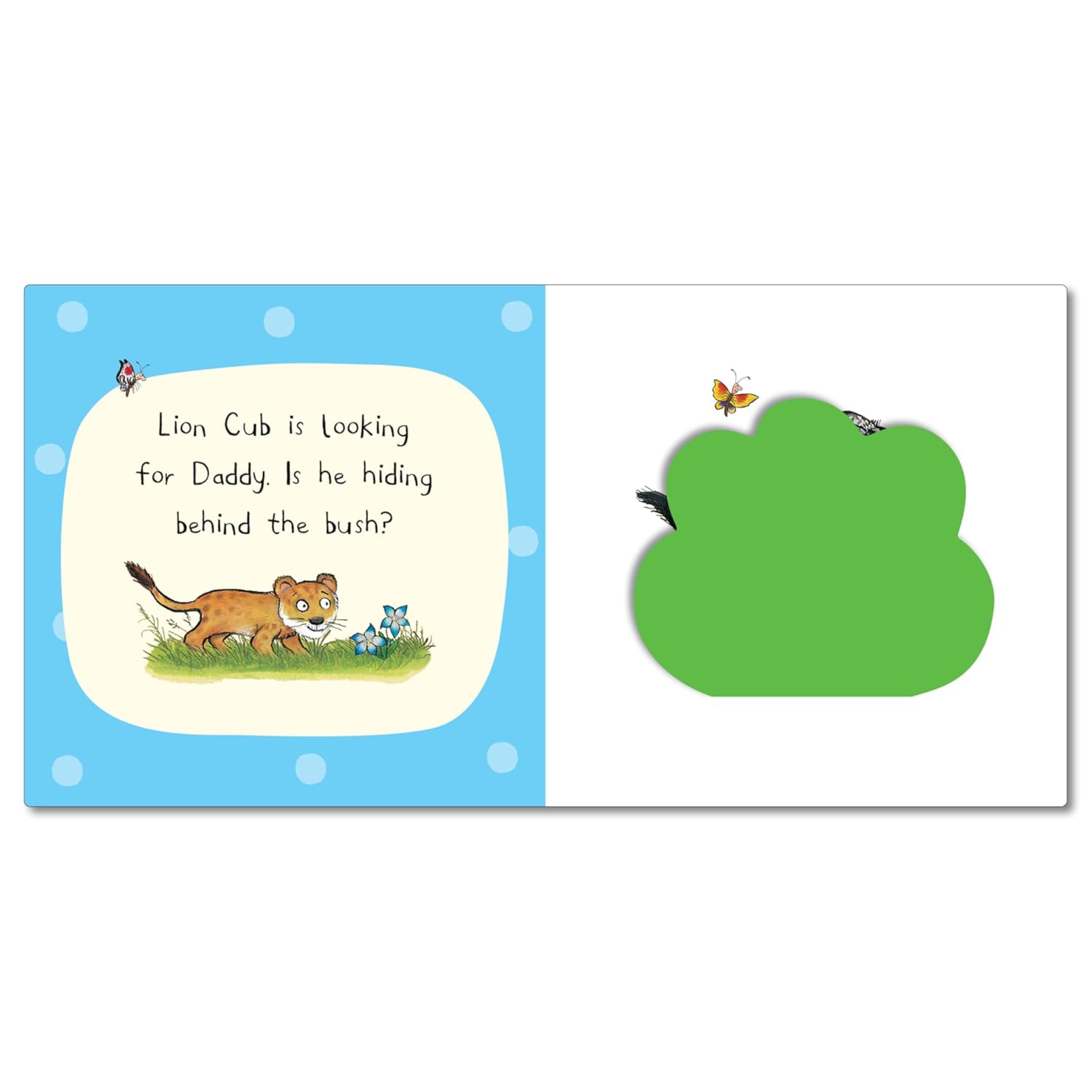 Who's Hiding On Safari? A Felt Flaps Board Book