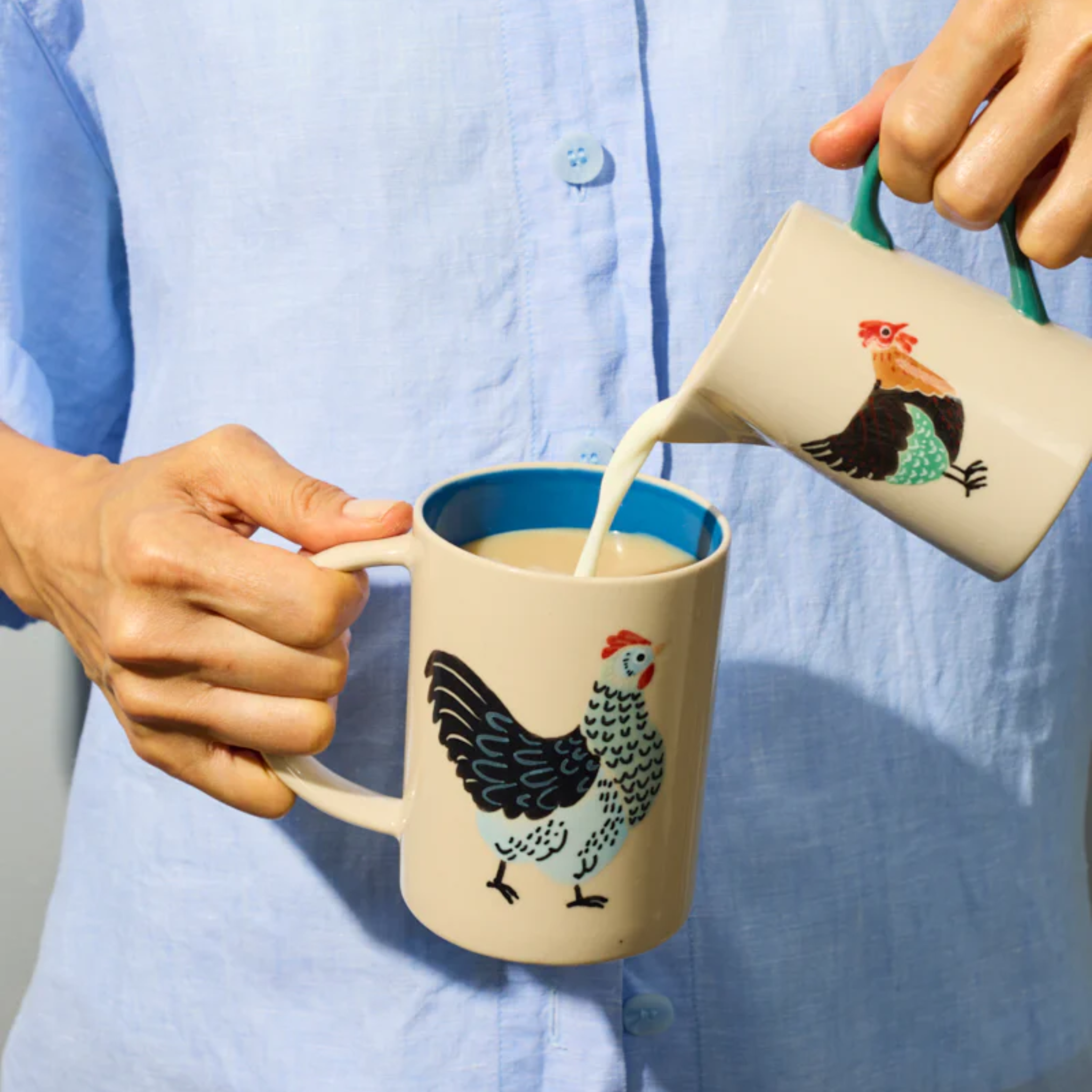 Coop Clover Milk Jug