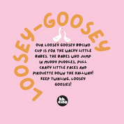 Reusable Babycino Bamboo Cup Loosey-Goosey (120ml)