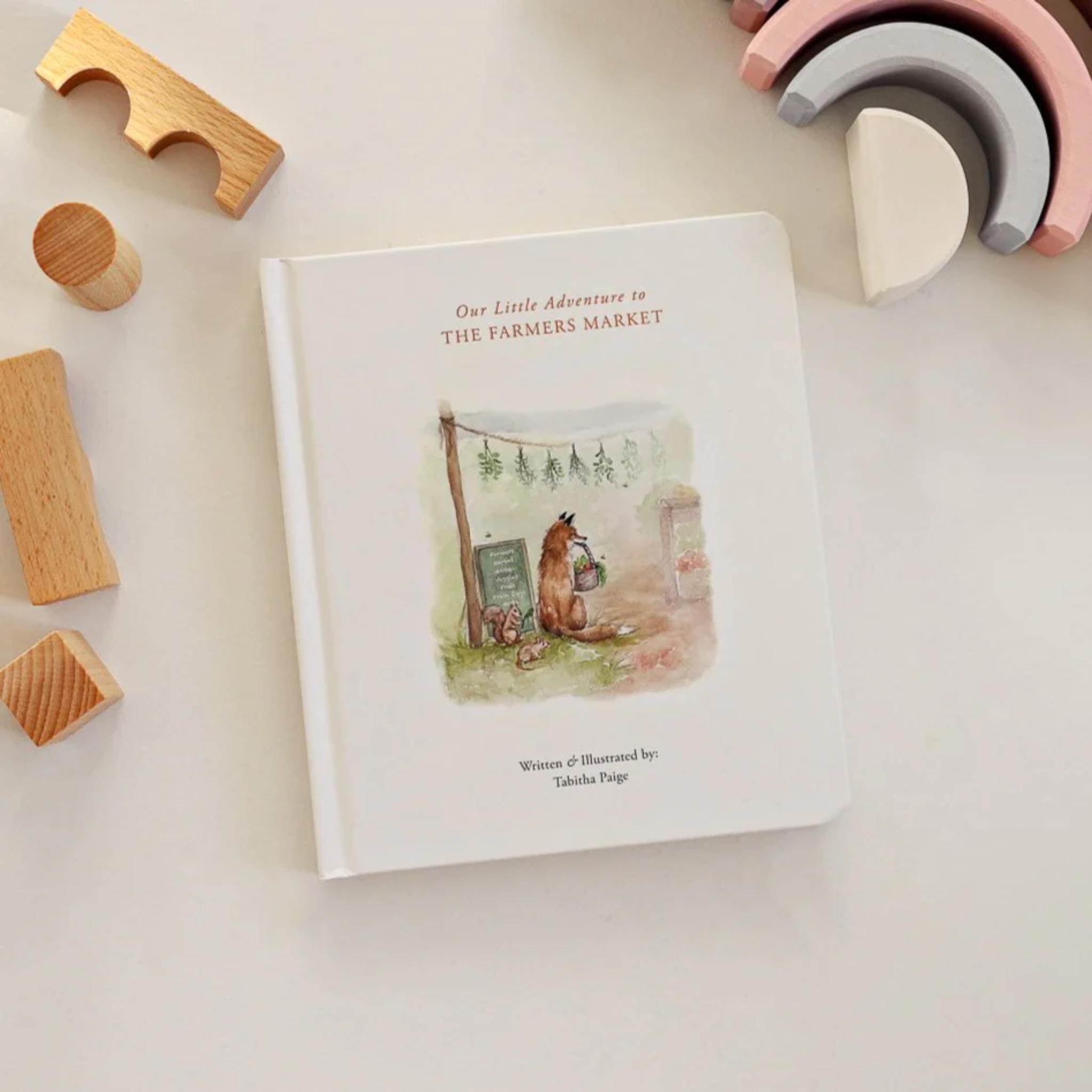 Our Little Adventure To The Farmers Market Board Book