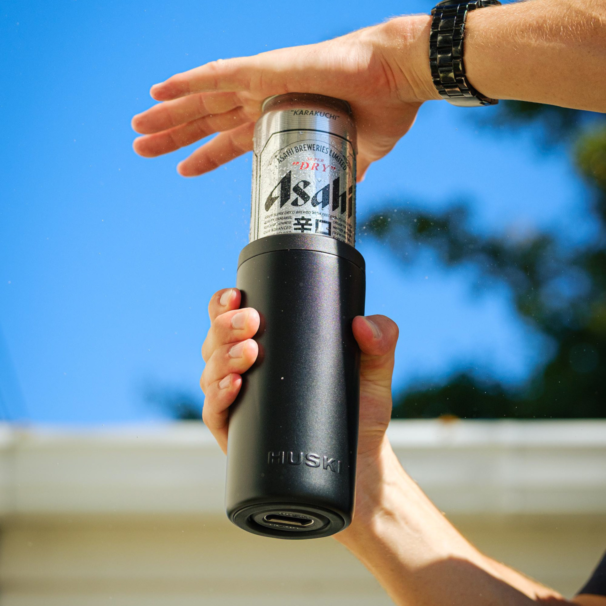Big Can Cooler Black