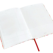 A5 Soft Cloth Cover Daily Planner Spring Floral