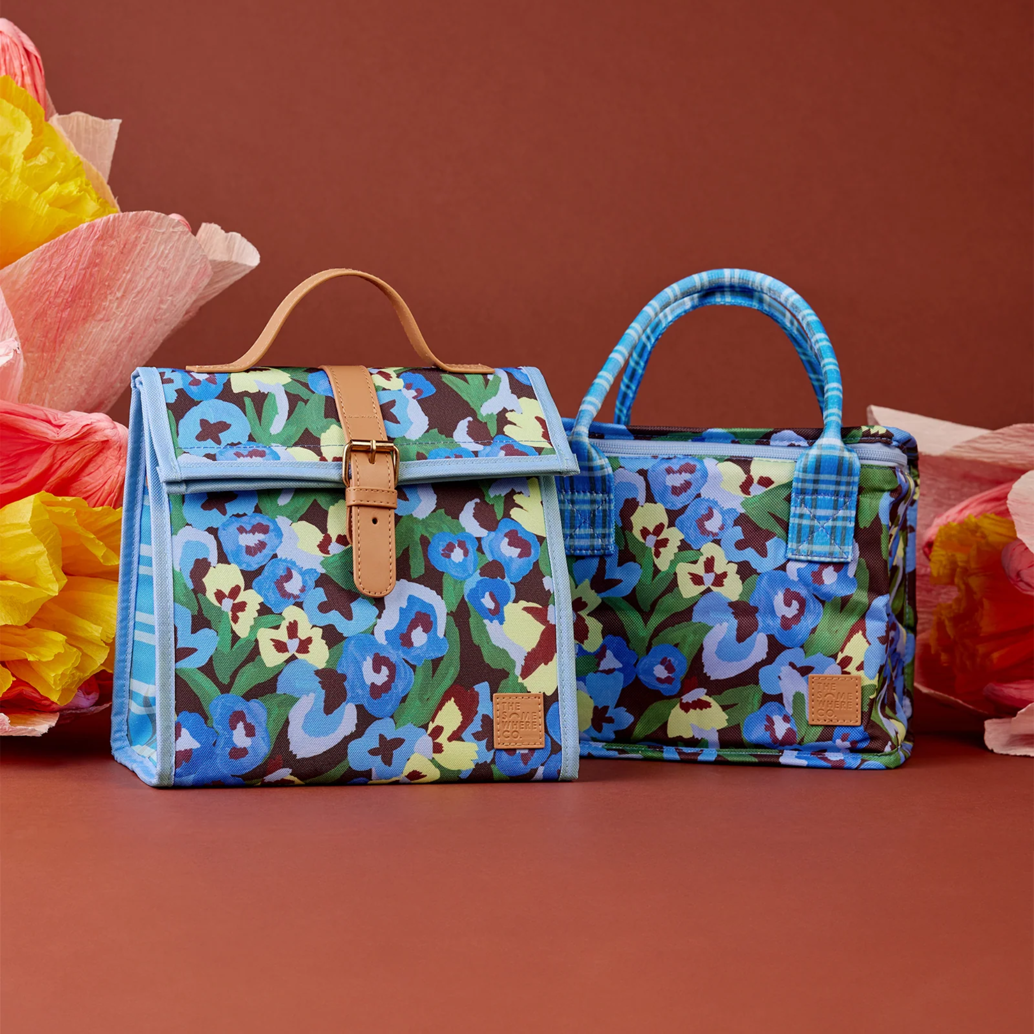 Pansy Patch Lunch Satchel