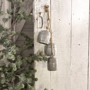 Cow Bell On Rope Bunch Of 3