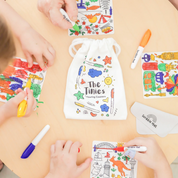 The Tinies Reusable Colouring Coasters