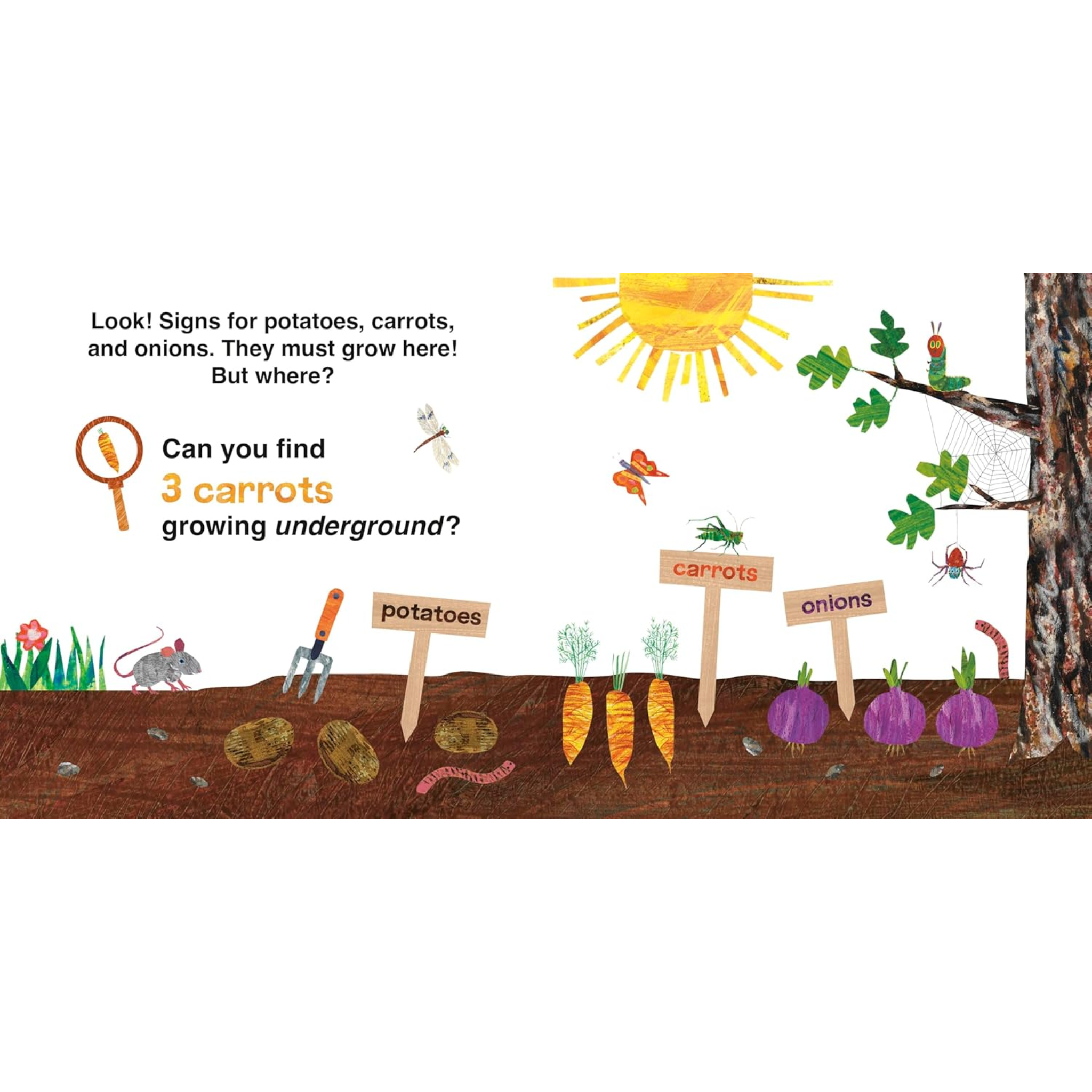 The Very Hungry Caterpillar's Vegetable Garden: A Search-and-Find Board Book