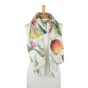 Multi Tulip Garden Scarf