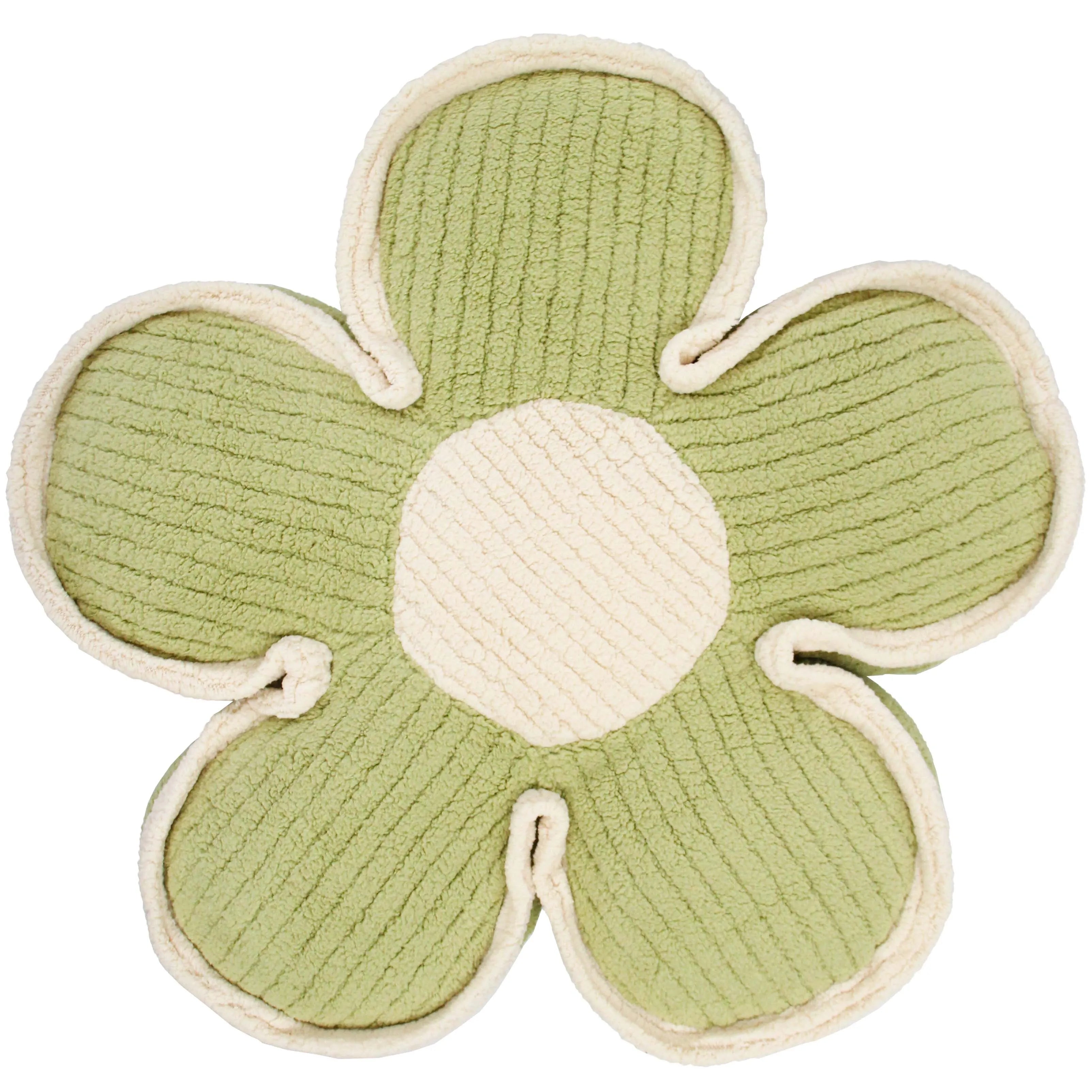 Flower Cushion Fresh Green