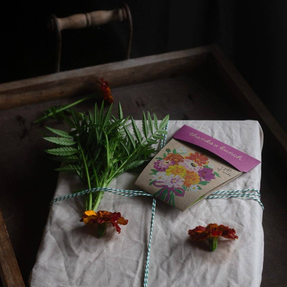 Thanks A Bunch Gift of Seeds