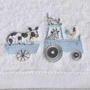 Farm Fun Bath Towel & Face Washer Set