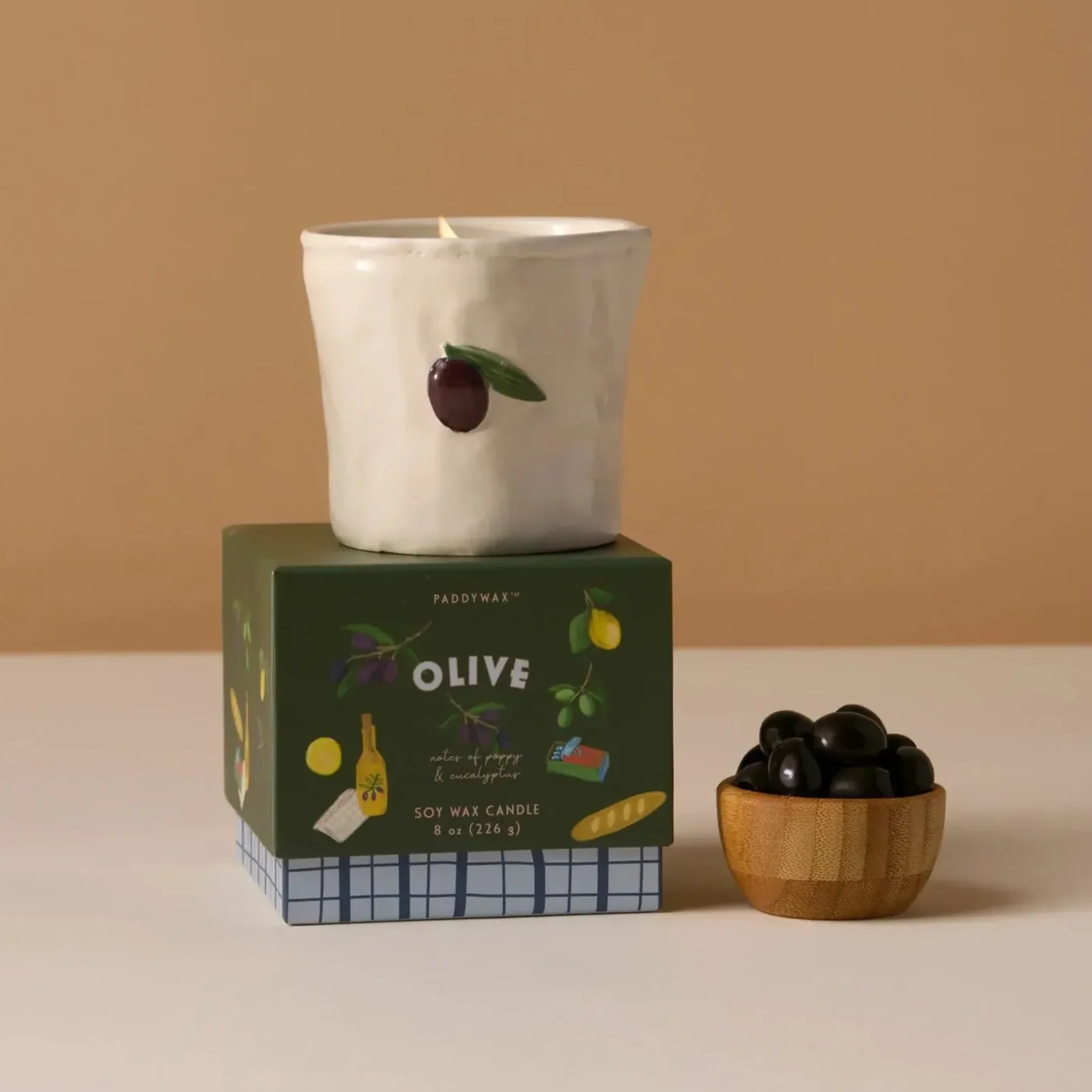 Bistro Candle Olive 8oz