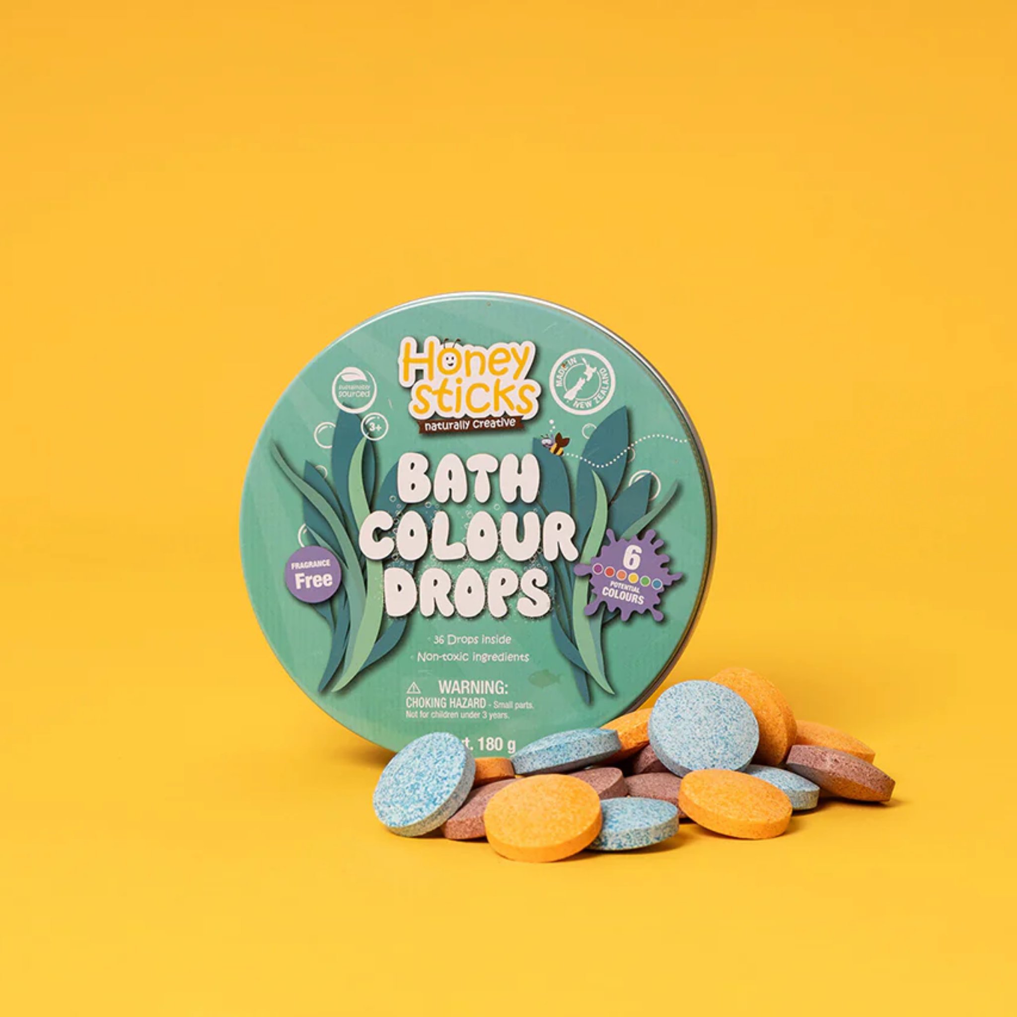 Honeysticks Bath Colour Drops