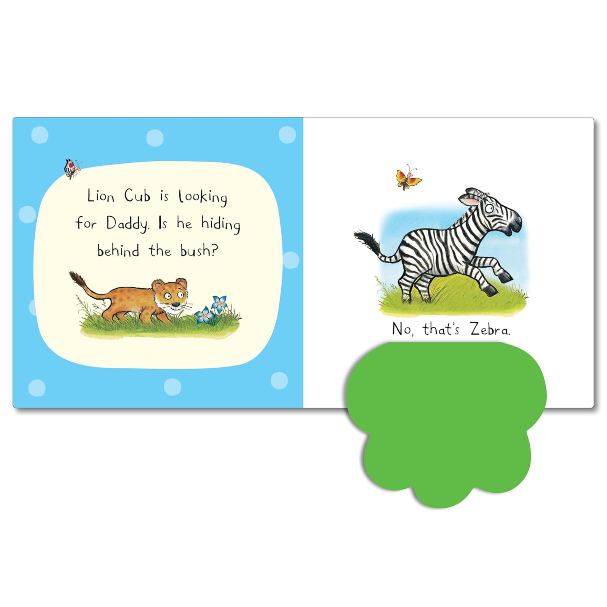 Who's Hiding On Safari? A Felt Flaps Board Book