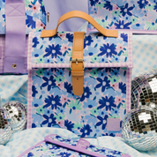 Blue Meadow Lunch Satchel